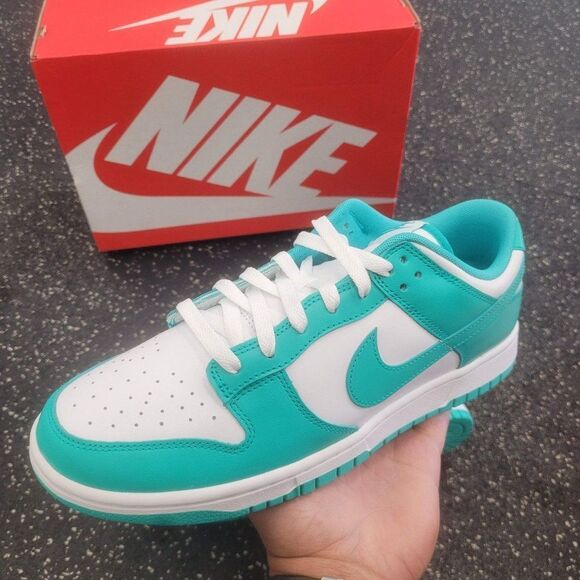 Nike Dunk Low Clear Jade DV0833-101 Men's Size 10 - Picture 8 of 8